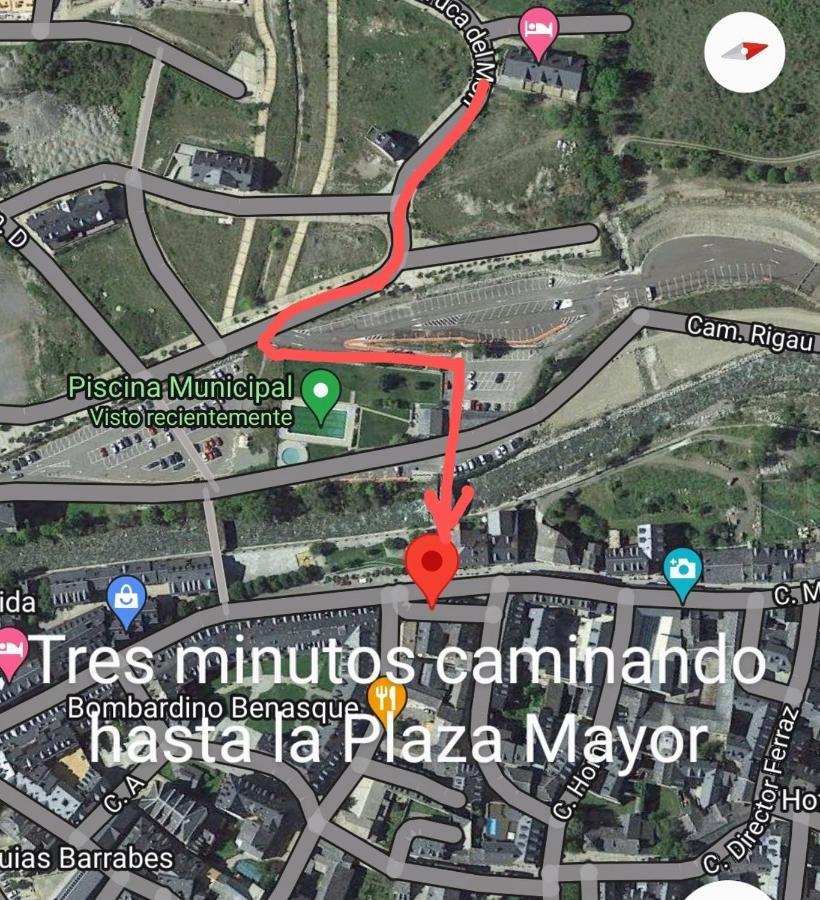 Апартаменты Pleta Del Mon Atico Бенаске Экстерьер фото